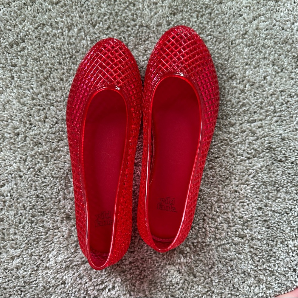 NWOT Target Wild Fable Isabella Jelly Flats